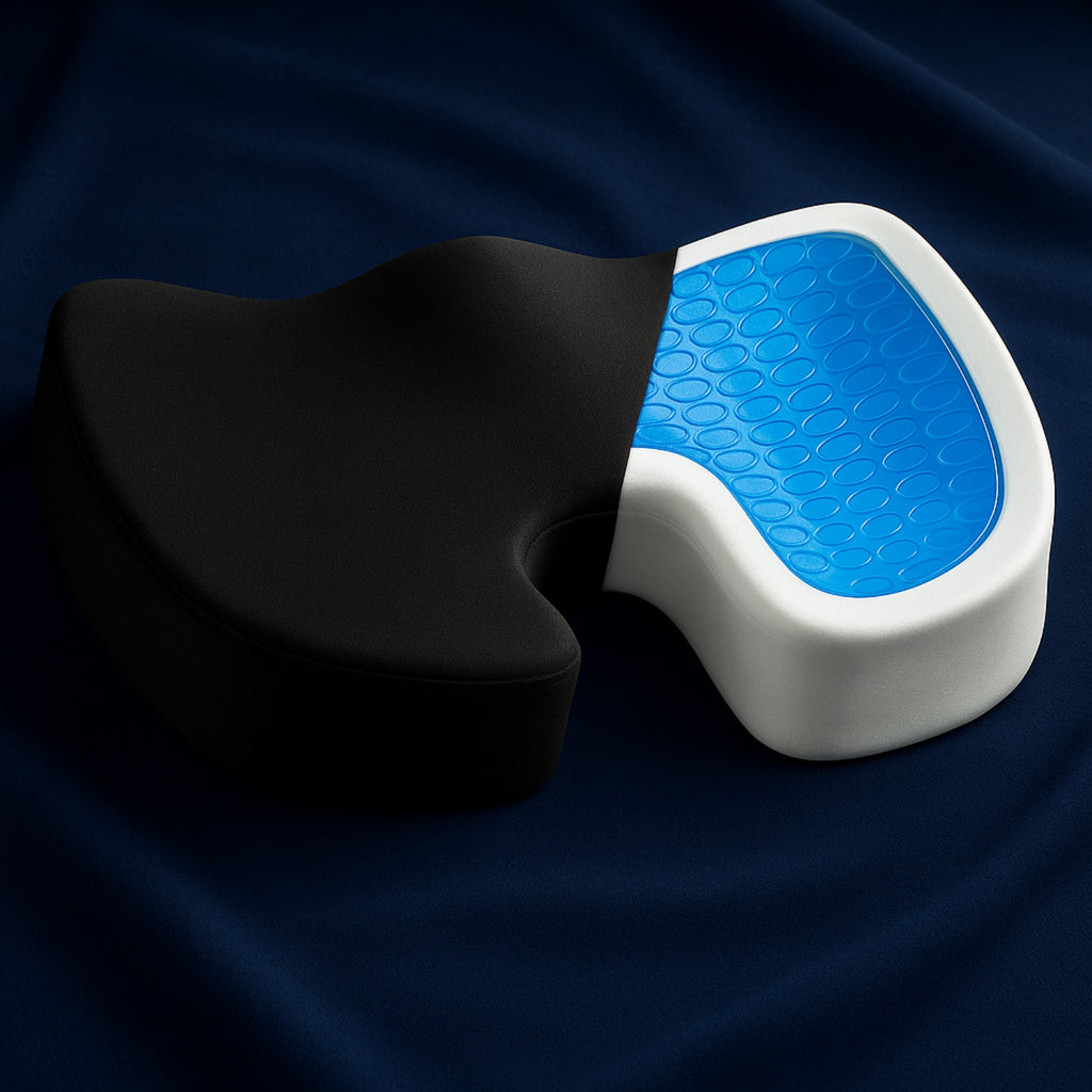 Coussin Ergonomique En Gel Mémoire De Forme Pour Le Coccyx
