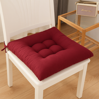 Coussin de chaise 40x40 bordeaux