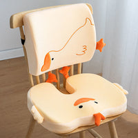 Coussin de chaise en forme d'oie