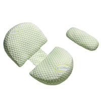 coussin de grossesse latéral a positioné pour un maintien au dos et le ventre
