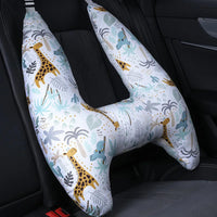 Coussin de voyage girafe pour enfant