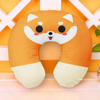 Coussin de voyage gonflable renard pour enfant