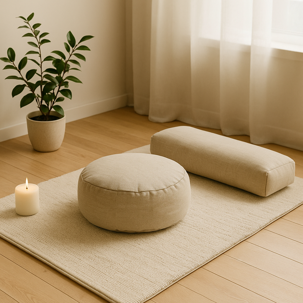 Comment créer un coin méditation ou yoga chez soi avec des coussins adaptés&nbsp;?