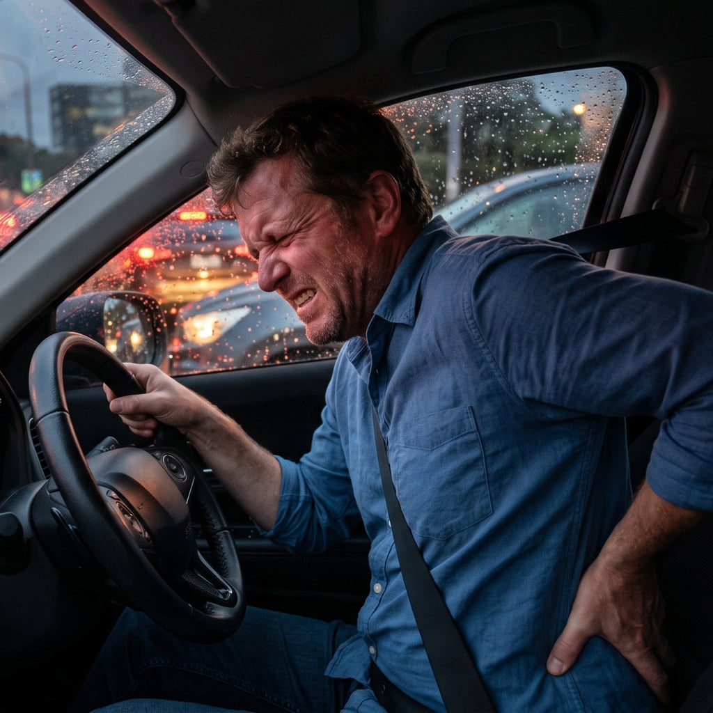 Mal de dos en voiture : Pourquoi chaque trajet est un calvaire et comment y remédier