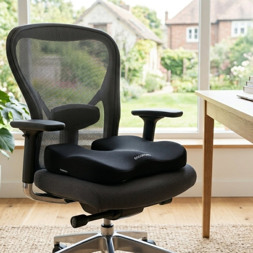 Télétravail et Sédentarité : Pourquoi Adopter un Coussin d'Assise Ergonomique ?