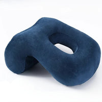 YGMXZL Oreiller de bureau ergonomique en mousse à mémoire de forme pour la sieste et le sommeil, housse lavable, design de soutien de poitrine, compact et portable YGMXZL Oreiller de bureau ergonomique en mousse à mémoire de forme pour la sieste et le sommeil, housse lavable, design de soutien de poitrine, compact et portable