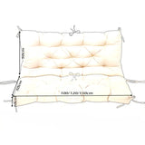 Coussin banc exterieur impermeable