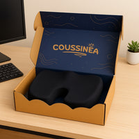 Coussin coccyx à mémoire de forme avec gel