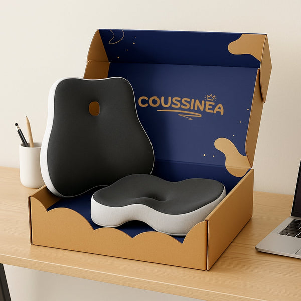 Coussin lombaire à mémoire de forme