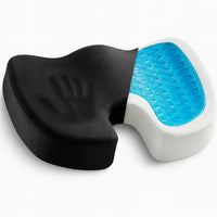 Coussin coccyx à mémoire de forme avec gel