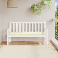 Coussin pour banc exterieur impermeable uni