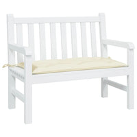 Coussin pour banc exterieur impermeable uni