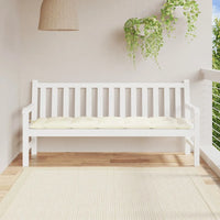 Coussin pour banc exterieur impermeable uni