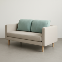 Coussin dossier canapé simple vert