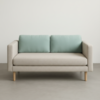 Coussin dossier canapé simple vert