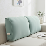 Coussin dossier canapé simple vert