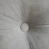 Coussin de dossier canapé matelassé bleu