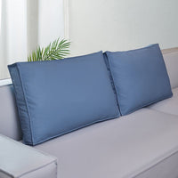 Coussin dossier canapé simili cuir rectangulaire