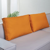 Coussin dossier canapé simili cuir rectangulaire