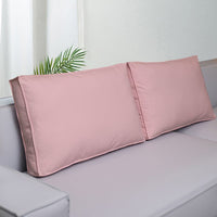 Coussin dossier canapé simili cuir rectangulaire