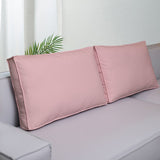 Coussin dossier canapé simili cuir rectangulaire