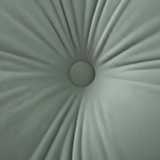 Coussin de dossier canapé matelassé vert