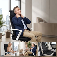 Coussin massage Chauffant pour Voiture et Maison – 7 Zones de Massage