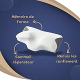 Coussin anti ronflement à mémoire de forme - Ergomax