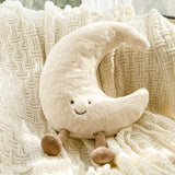 Coussin canapé lune mignon en coton et polyester