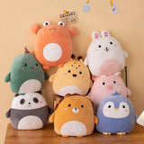 Coussin peluche pingouin chamallow