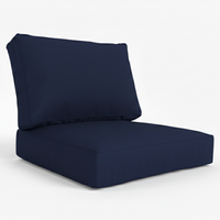 Coussin extérieur imperméable waterproof – Housse amovible et lavable