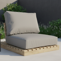 Coussin extérieur imperméable waterproof – Housse amovible et lavable